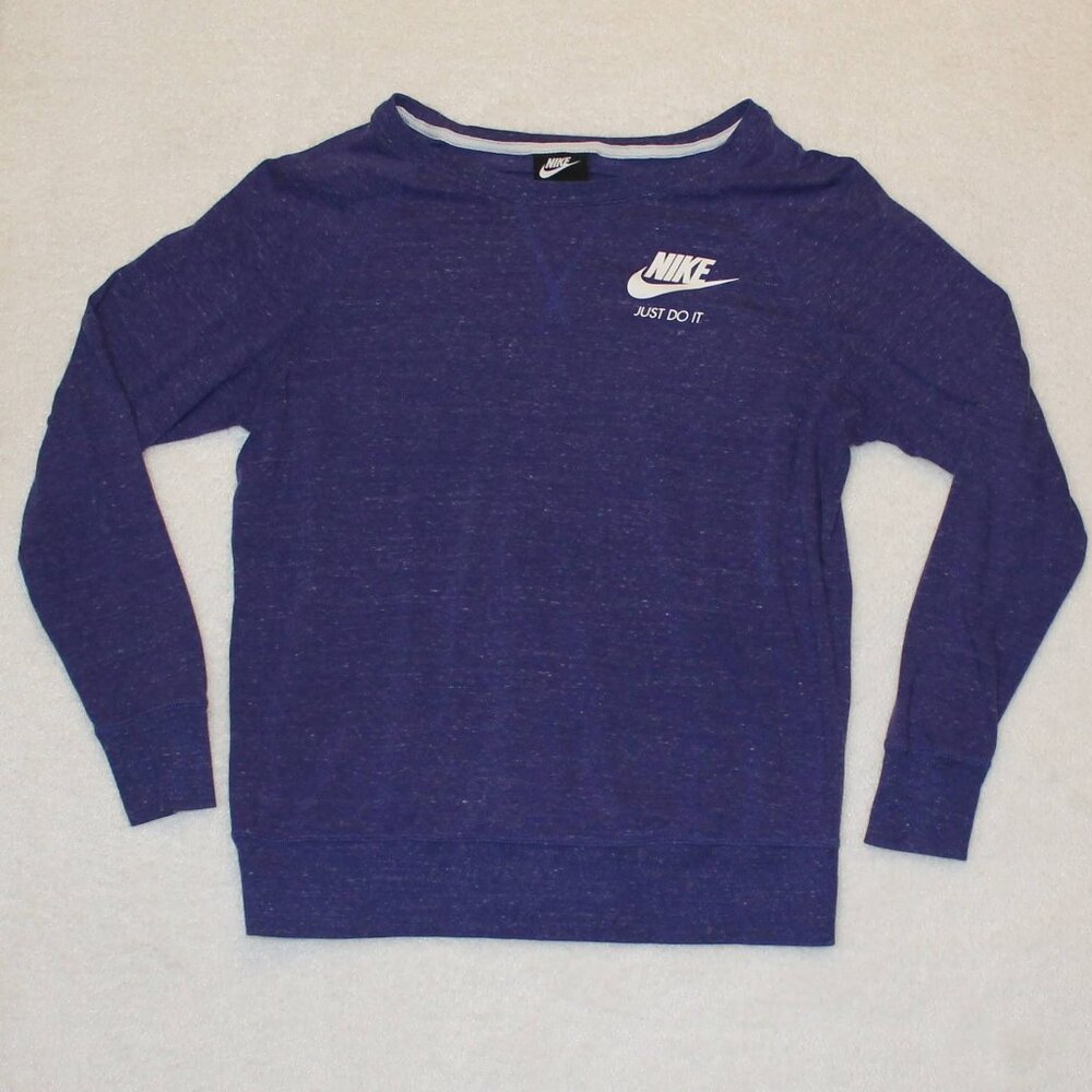 💜Nike Heathered long sleeve t-shirt